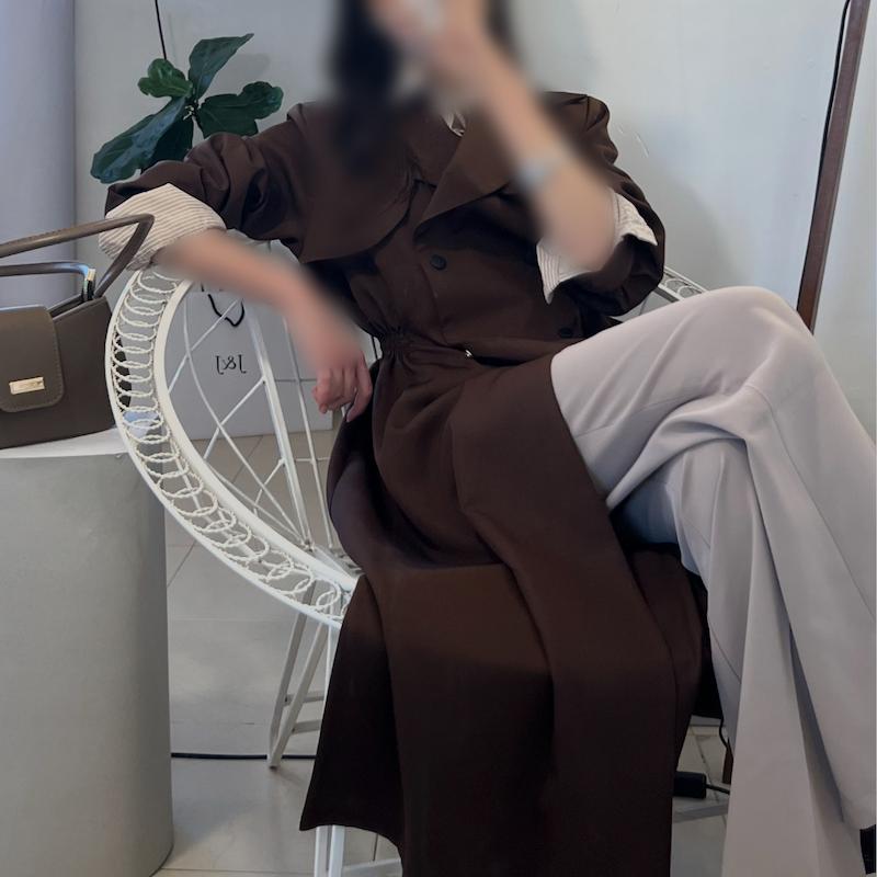 Marina trench coat -new 