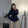 Termeh trench coat -2-off%