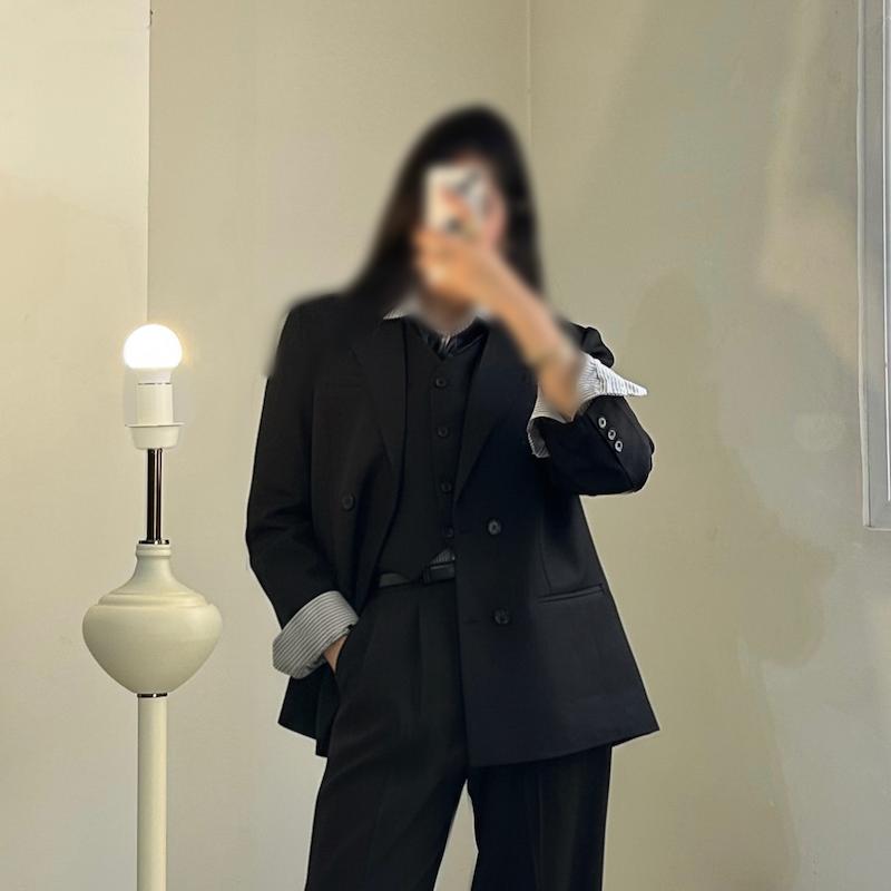 Bell set blazer & vestتمديد  