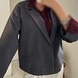 Levin crop blazer 