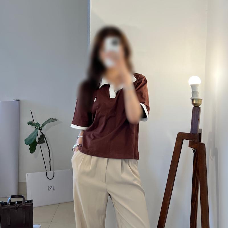 Poloshirt mocha ☕️ 