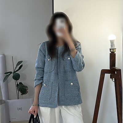 Blue celeste coat 