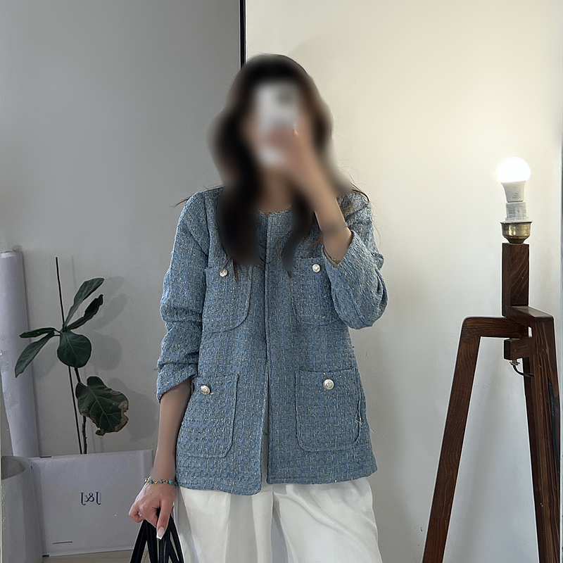 Blue celeste coat 