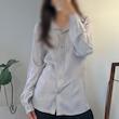 Lara lace up شوميز عروسكي 127