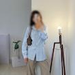 Lara lace up شوميز عروسكي 127