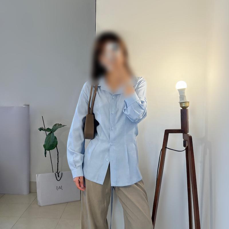 Lara lace up شوميز عروسكي 127