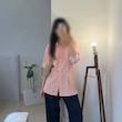 Lara lace up شوميز عروسكي 127