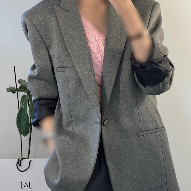 Jina blazer Grigio بليزر طوسي 