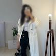 Karla overcoat white 