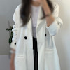 Karla overcoat white 