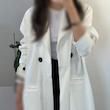 Karla overcoat white 