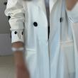 Karla overcoat white 
