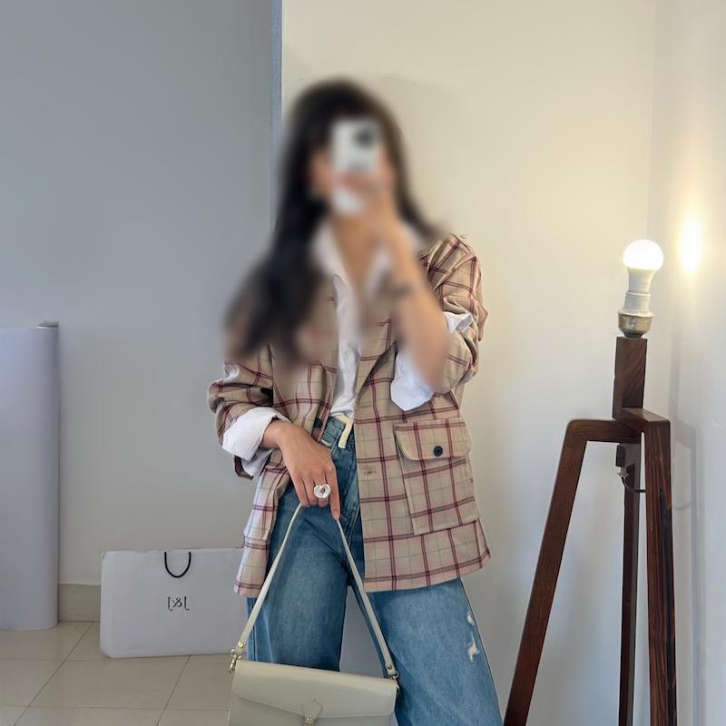 May coats كت چهارخونه 