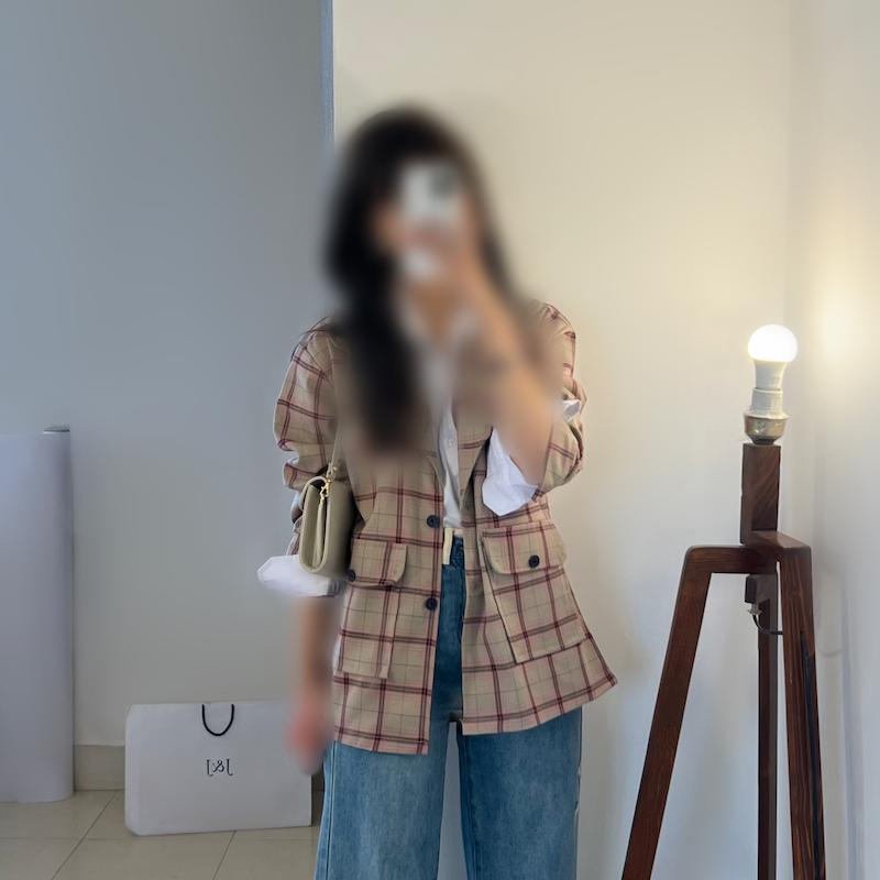 May coats كت چهارخونه 