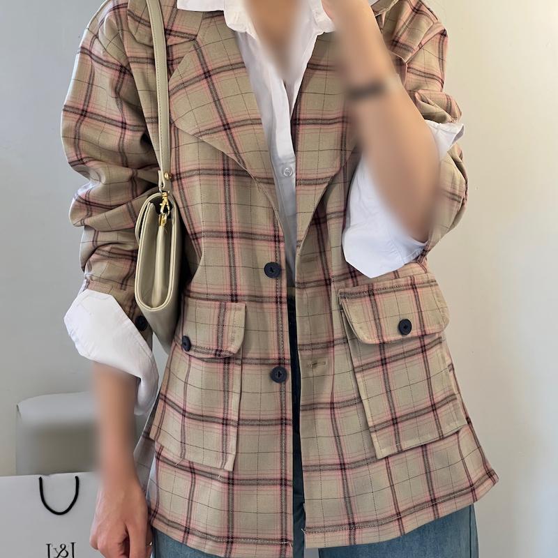 May coats كت چهارخونه 