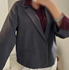 Levin crop blazer -