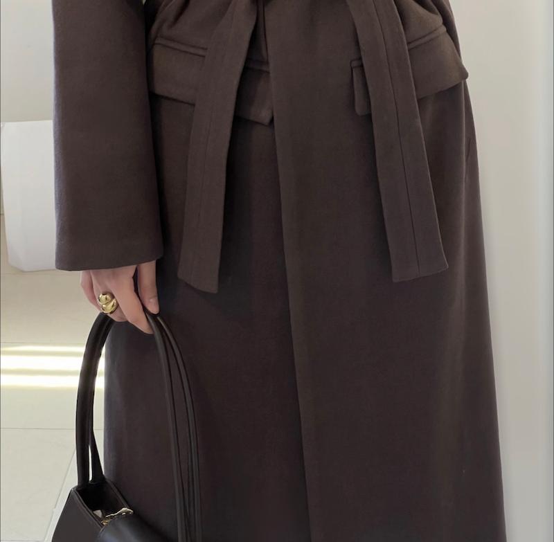 Lisa king sized overcoat پالتو هاي ليسا رنگ شكلاتي 