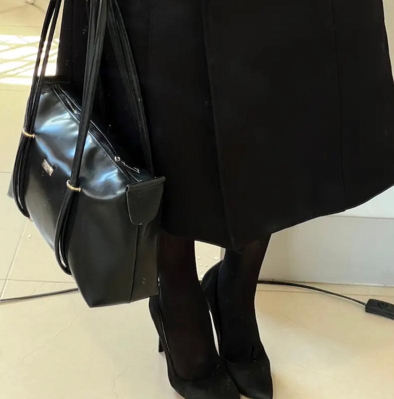 Bella overcoat استخواني 