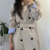 Bella overcoat استخواني 