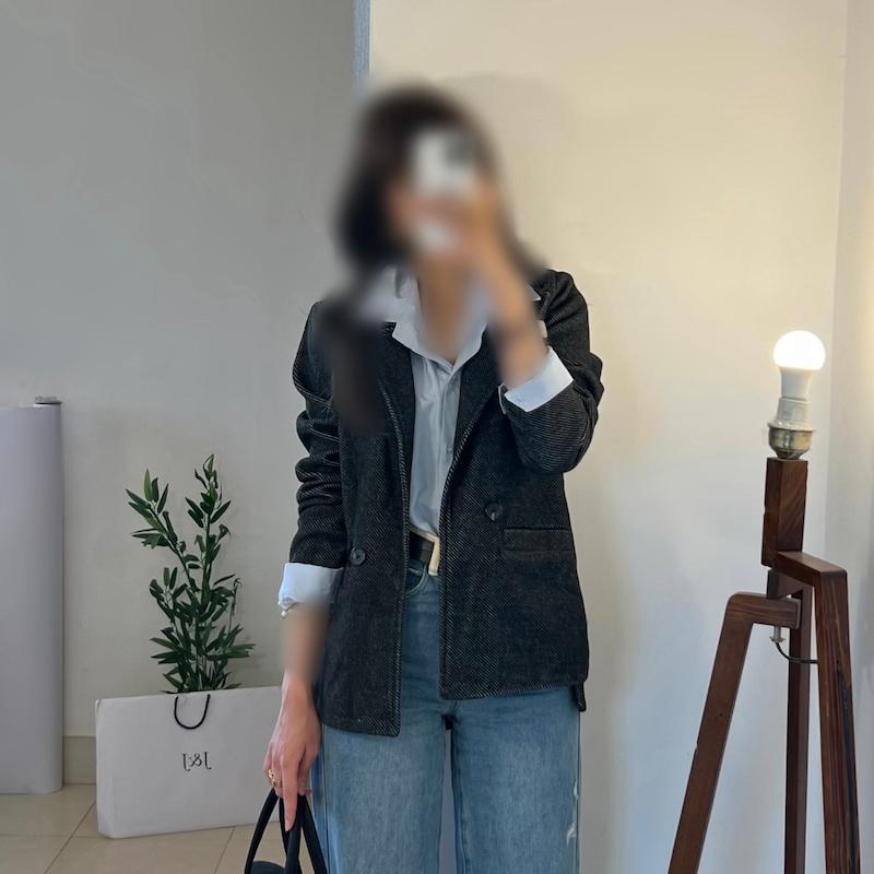 Leon coat كت فوتر طوسي اقتصادي