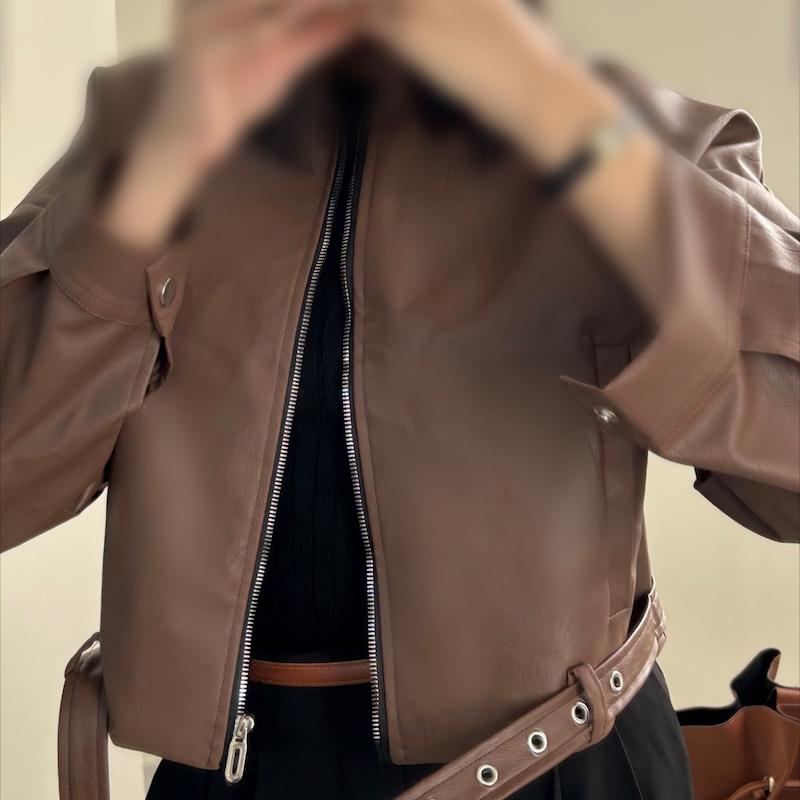 Haily leather jacket 