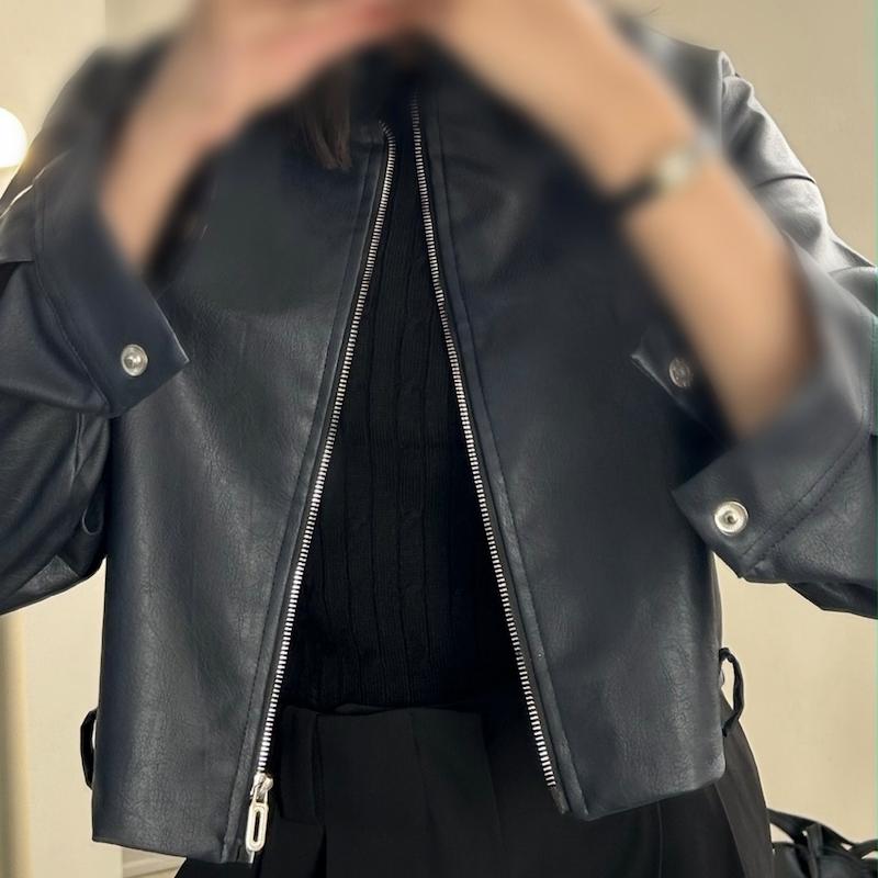 Haily leather jacket 