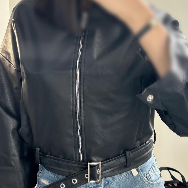 Haily leather jacket 