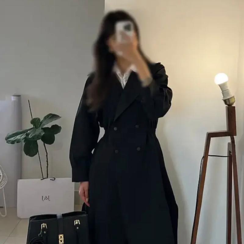 Marina trench coat -تمديد
