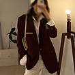 Jina cherry blazer renewal 