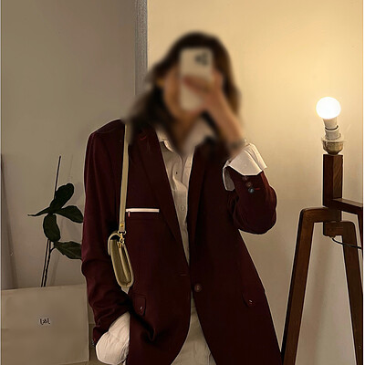 Jina cherry blazer renewal 