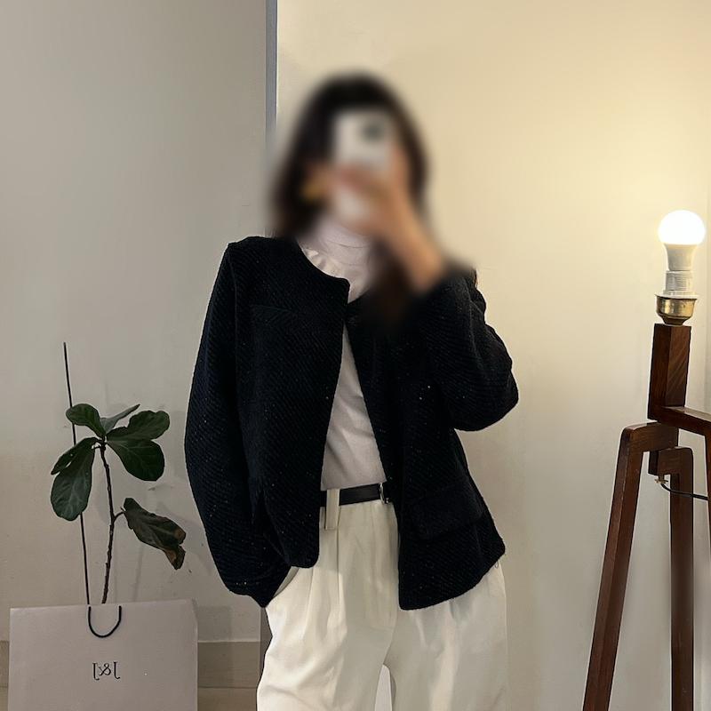 Kristal glitter coat 