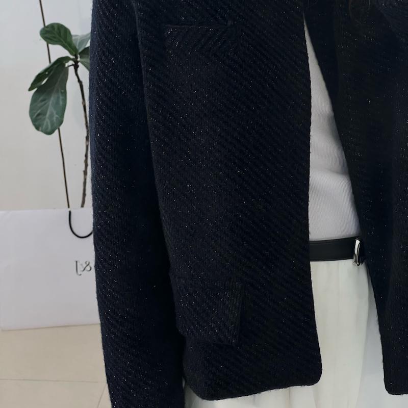 Kristal glitter coat 