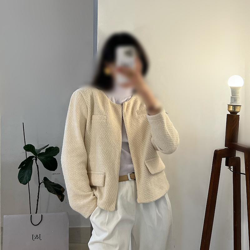 Kristal glitter coat 