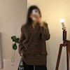 Éva plaid blazer 