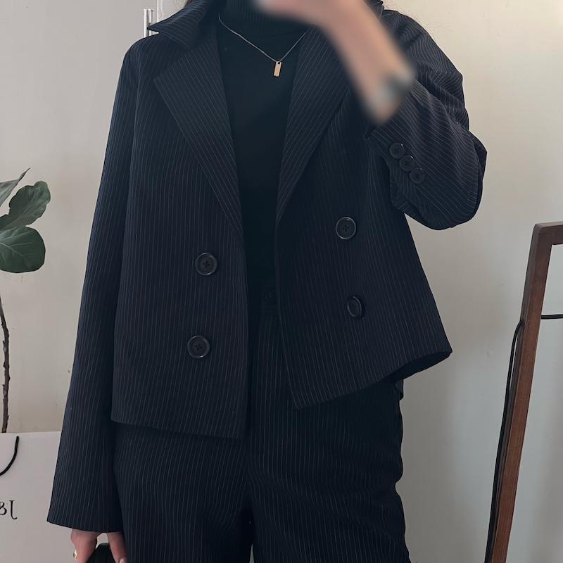 Swan blazer and trousers rigè