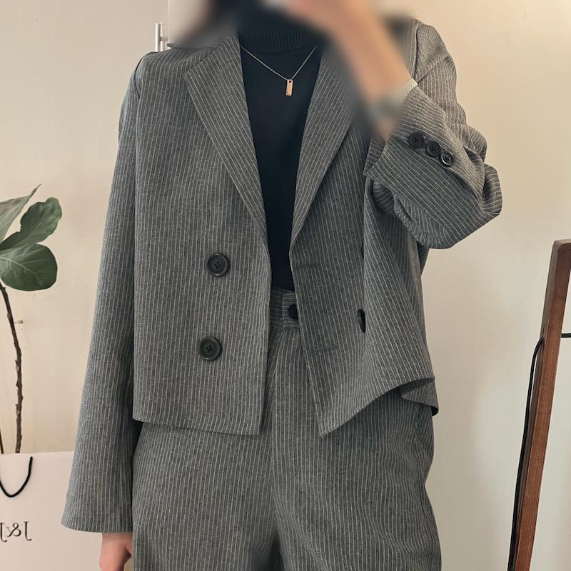 Swan blazer and trousers rigè