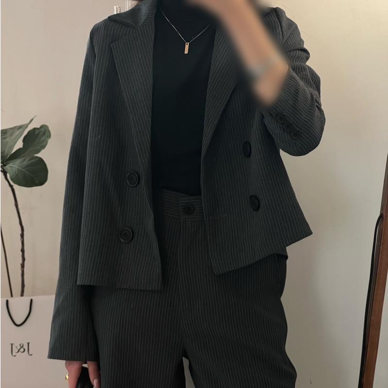 Swan blazer and trousers rigè