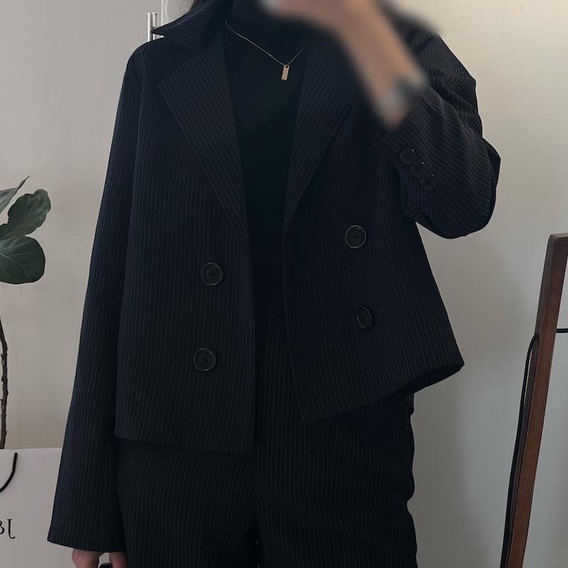 Swan blazer and trousers rigè