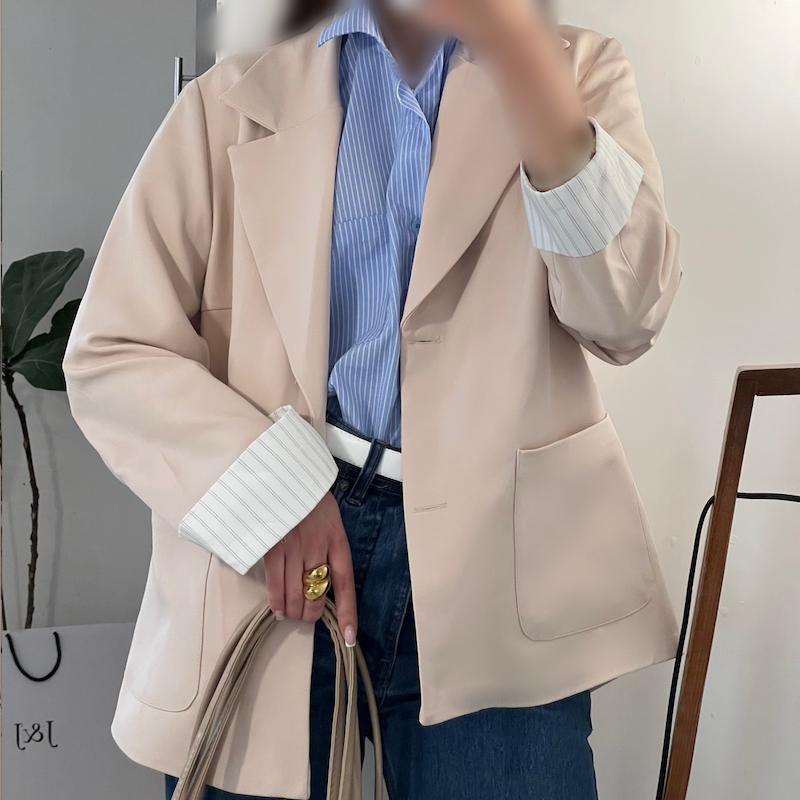 Kara blazer set wear 