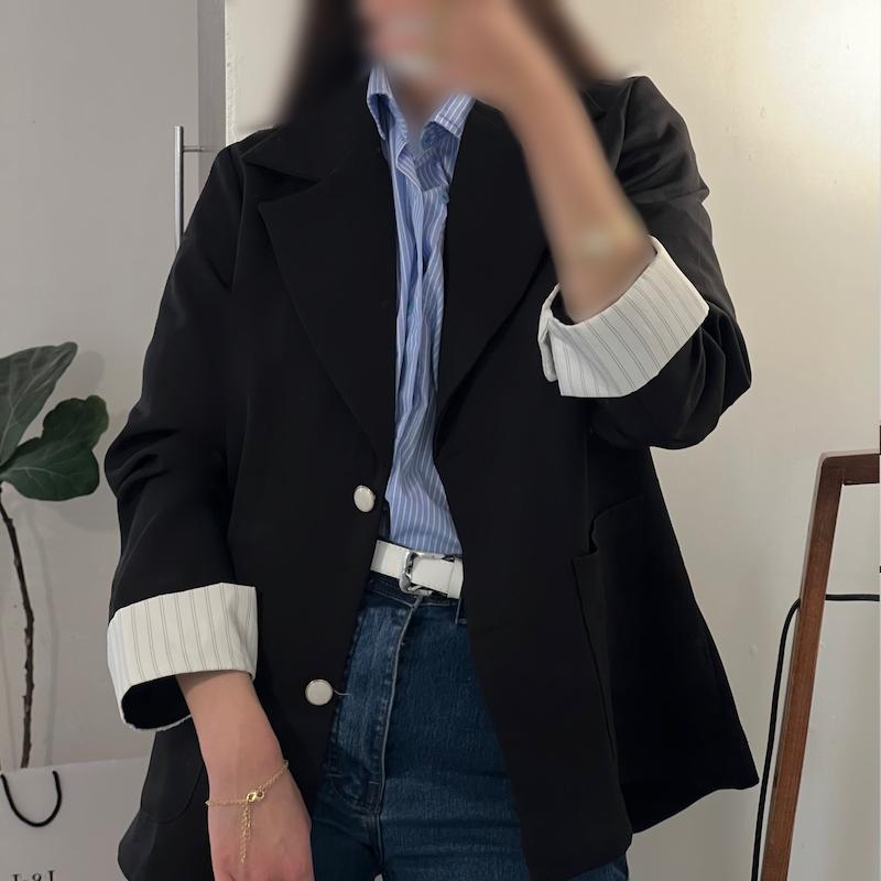 Kara blazer set wear 