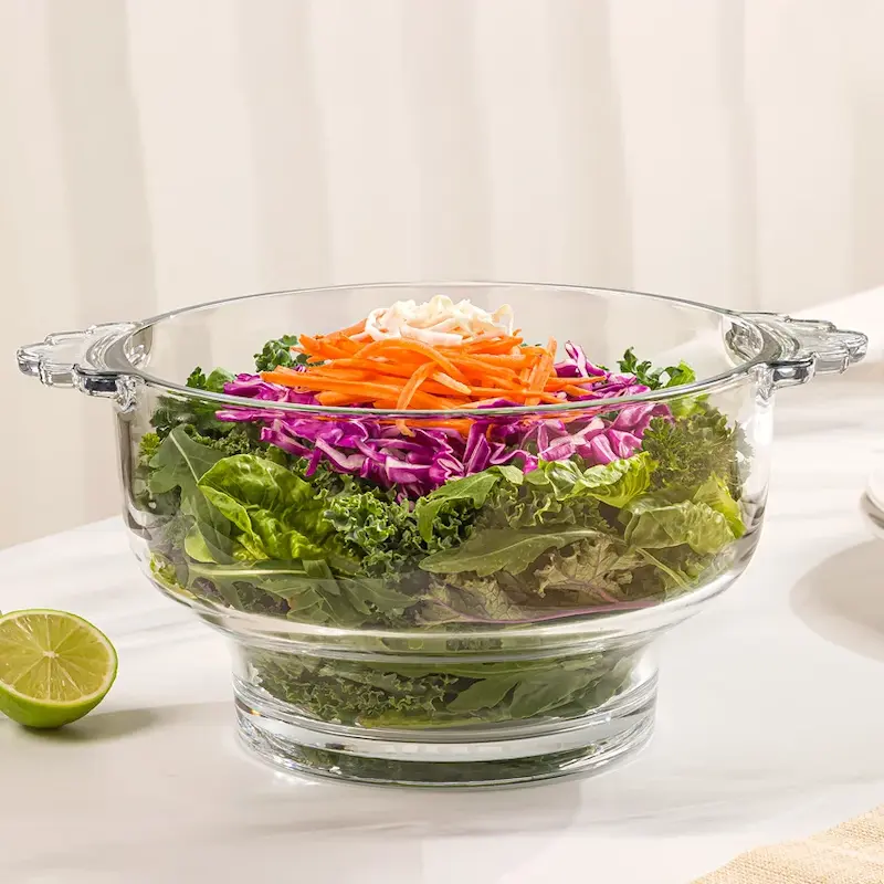 کاسه بزرگ شیشه ای لیمون کد 2450