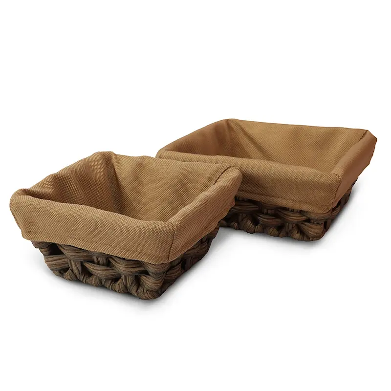 سبد نان و سبزی مربع با نوار pvc آلفا در 2 سایز