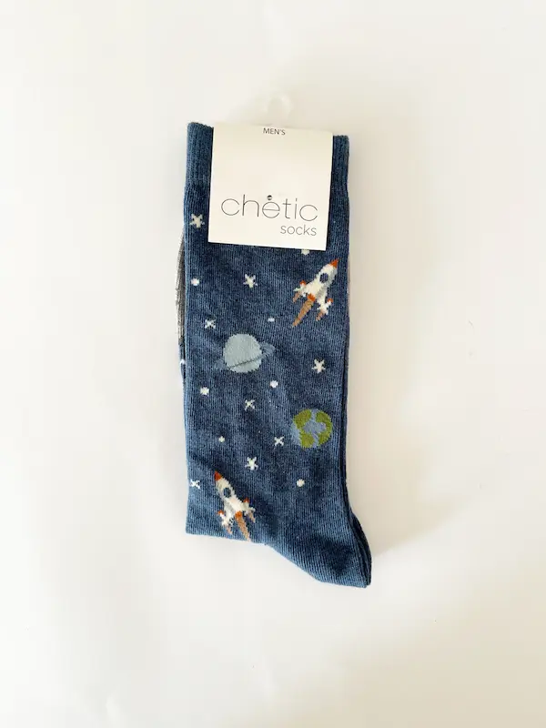 جوراب ساق بلند مردانه فانتزی چتیک