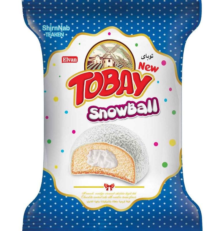 کیک نیم کره مغزدار وانیلی ۲۴ عددی