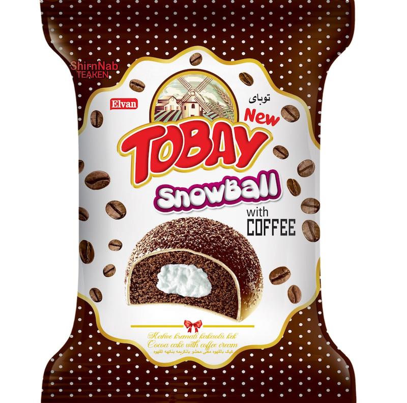 کیک نیم کره مغزدار نسکافه ای شکلاتی ۲۴ عددی