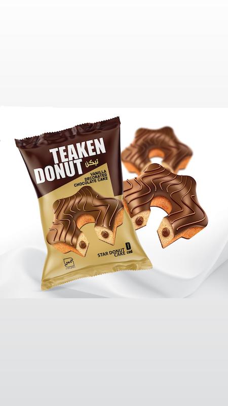 کیک حلقه ای ستاره ای