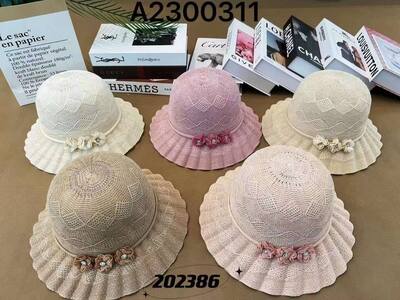 کلاه کنفی ساحلی زنانه کد 2386