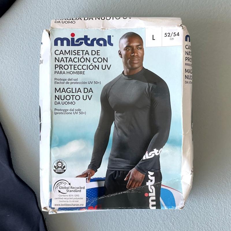 تیشرت شنا UV مردانه برند Mistral
