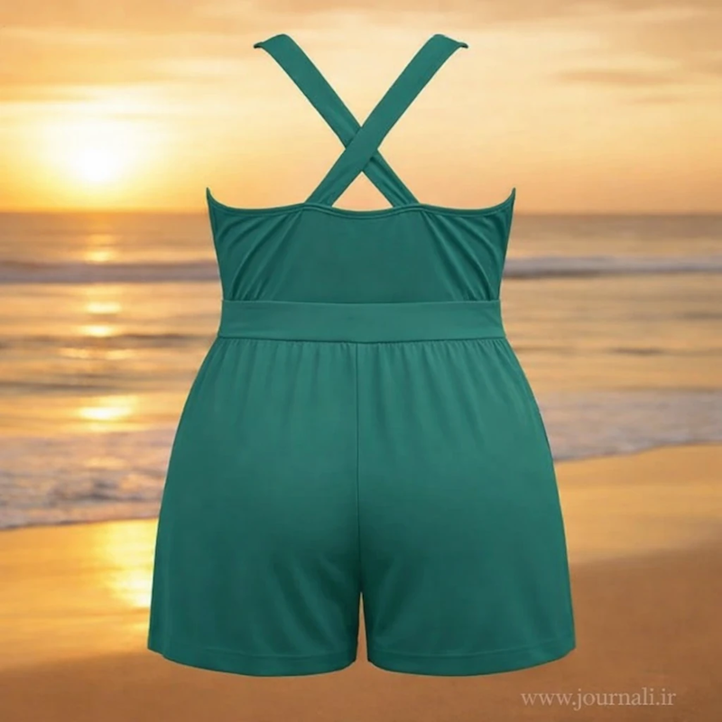 مایو پادار- جامپ‌سویتی (Jumpsuit Swimsuit)-برند BLOOMCHIC