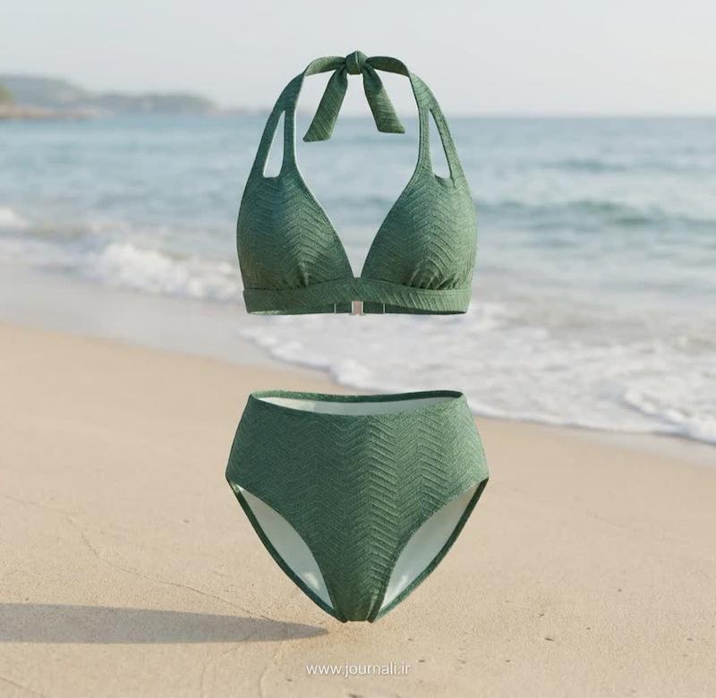 مایو بیکینی (دو تیکه ) برند CUPSHE  کد caa12b3l016rr